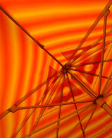 csíkos napernyő vászon